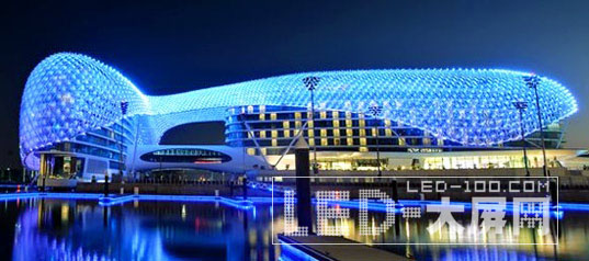 雅斯宾馆：世界最大LED工程竣工阿联酋