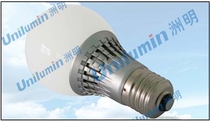 洲明1×3W LED阶梯式球泡